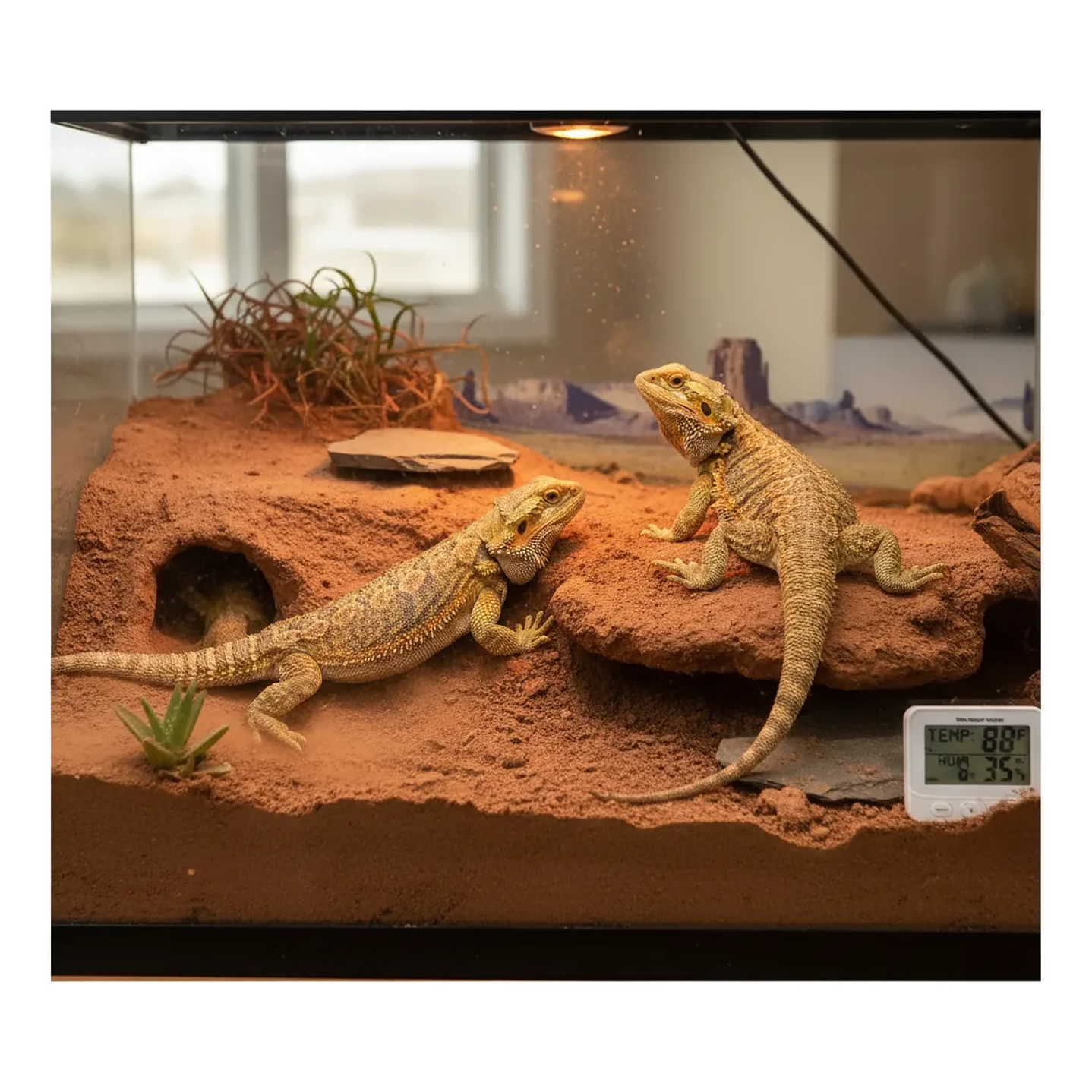 Excavator Zoo med sustrato desertico 5