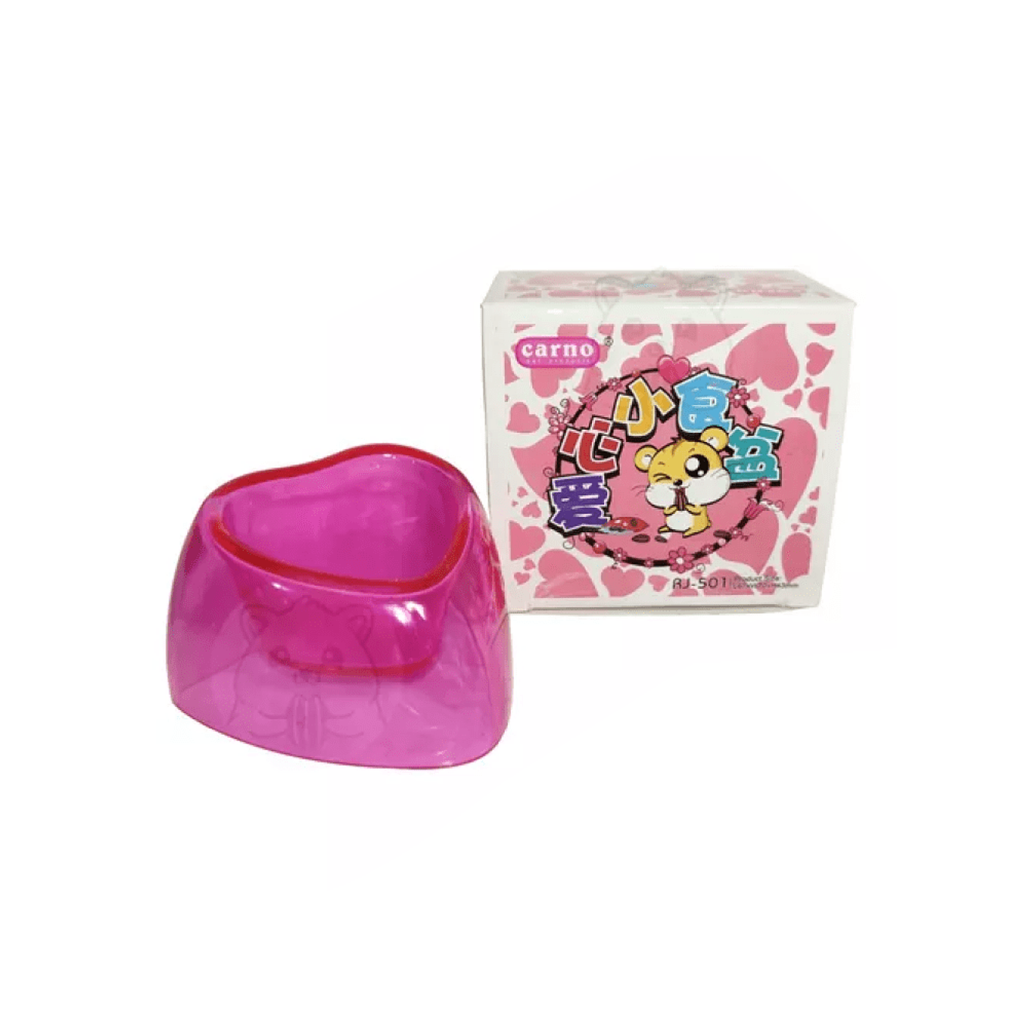 Mini comedero forma corazón 2