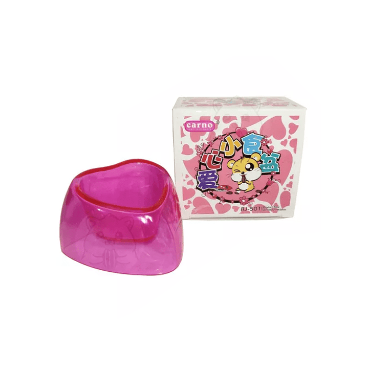 Mini comedero forma corazón 2