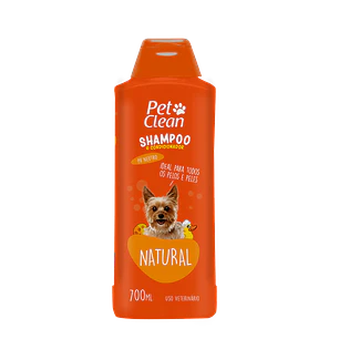 Shampoo Acondicionador Natural PetClean 700ml para Perros