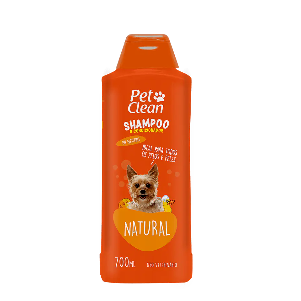Shampoo Acondicionador Natural PetClean 700ml para Perros 1