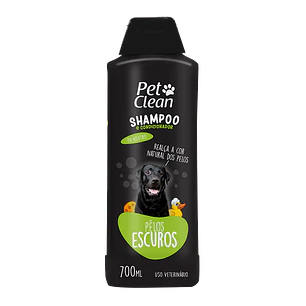 Shampoo Acondicionador Pelos Oscuros 700ml Petclean Chile