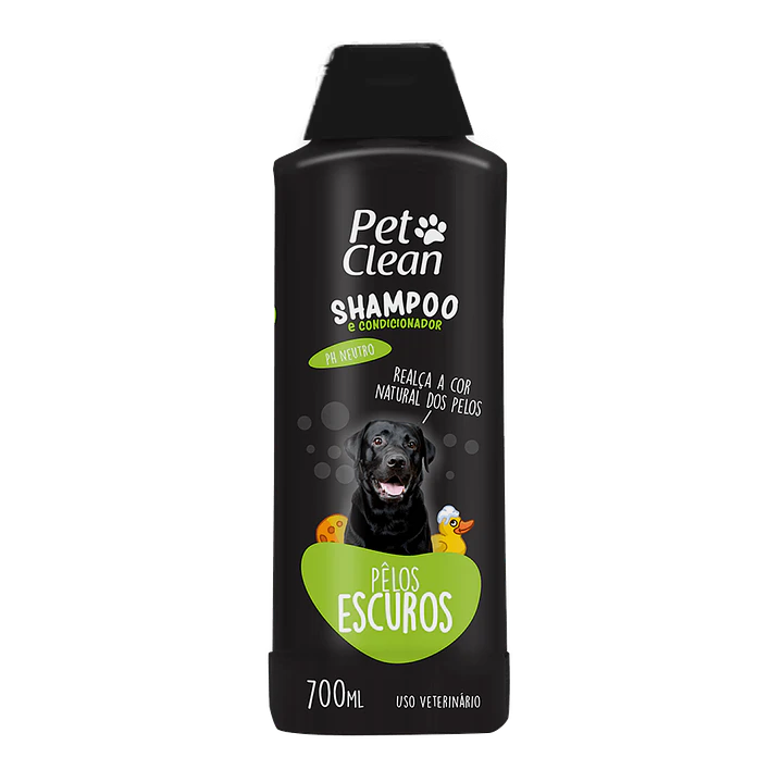 Shampoo Acondicionador Pelos Oscuros 700ml Petclean Chile 1