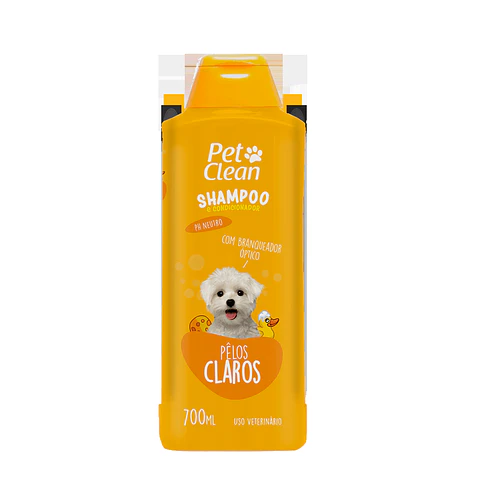 Shampoo Acondicionador Pelos Claros 700ml PetClean Perros