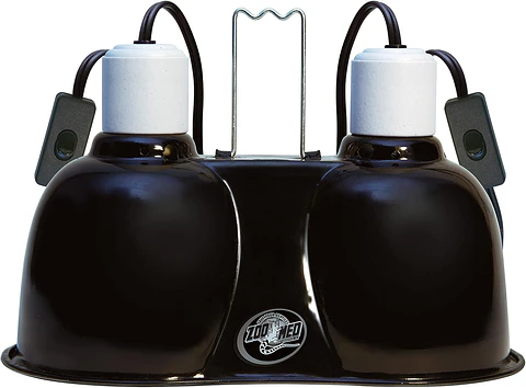 Lampara doble Zoo Med Mini