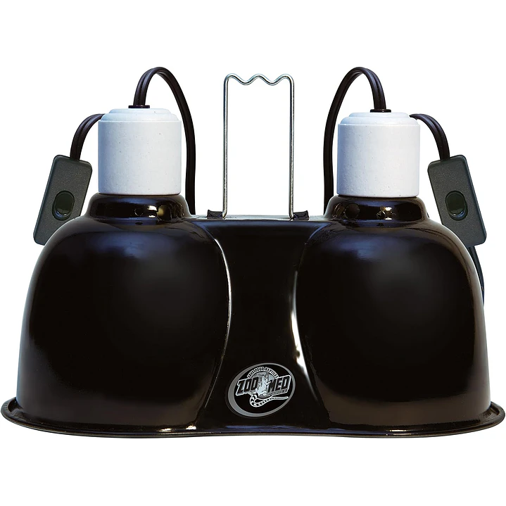 Lampara doble Zoo Med Mini 2