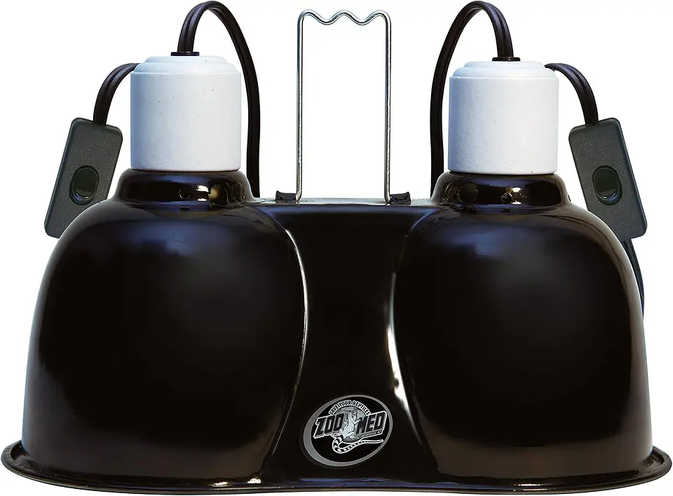 Lampara doble Zoo Med Mini 2