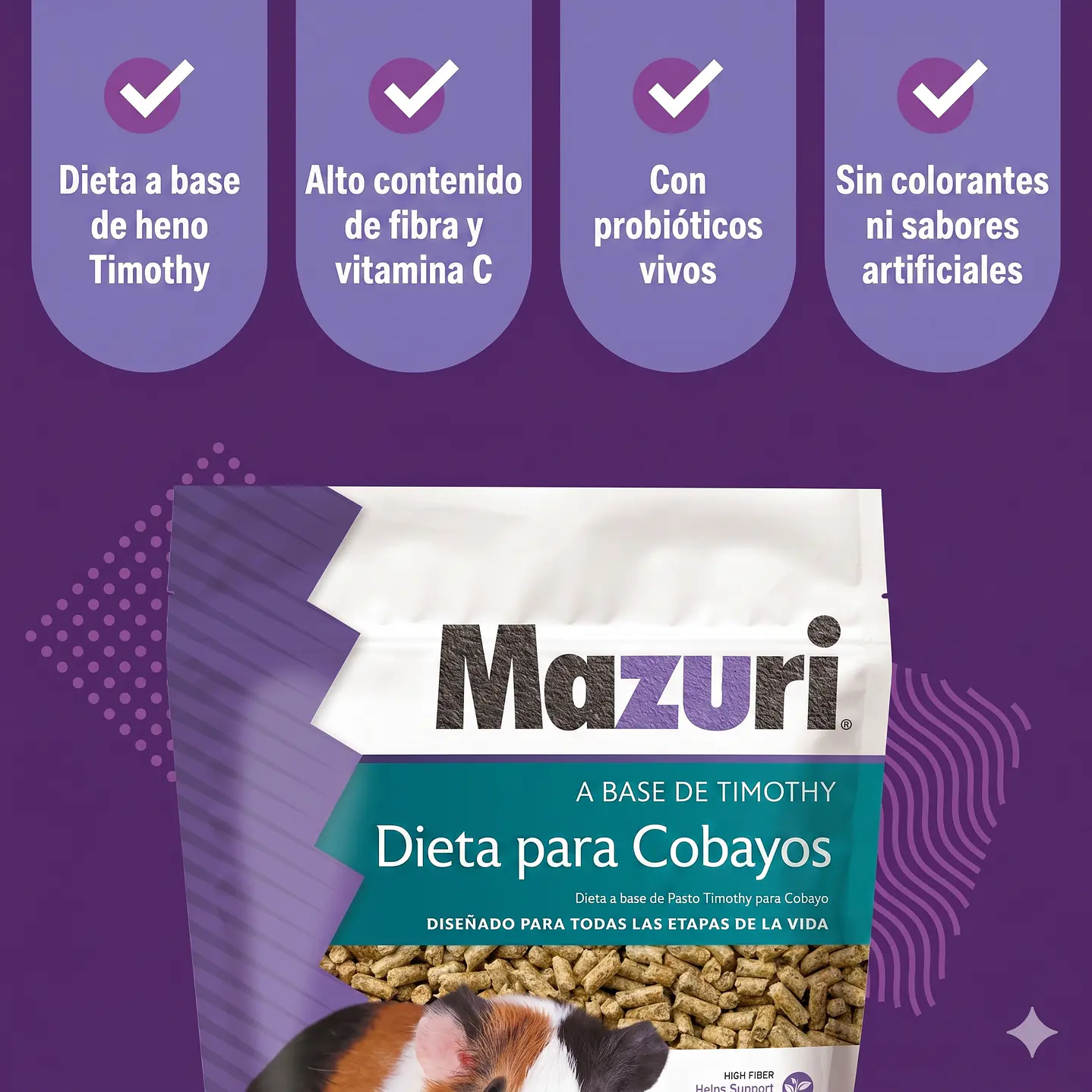 Alimento pellet Mazuri Cuy  5