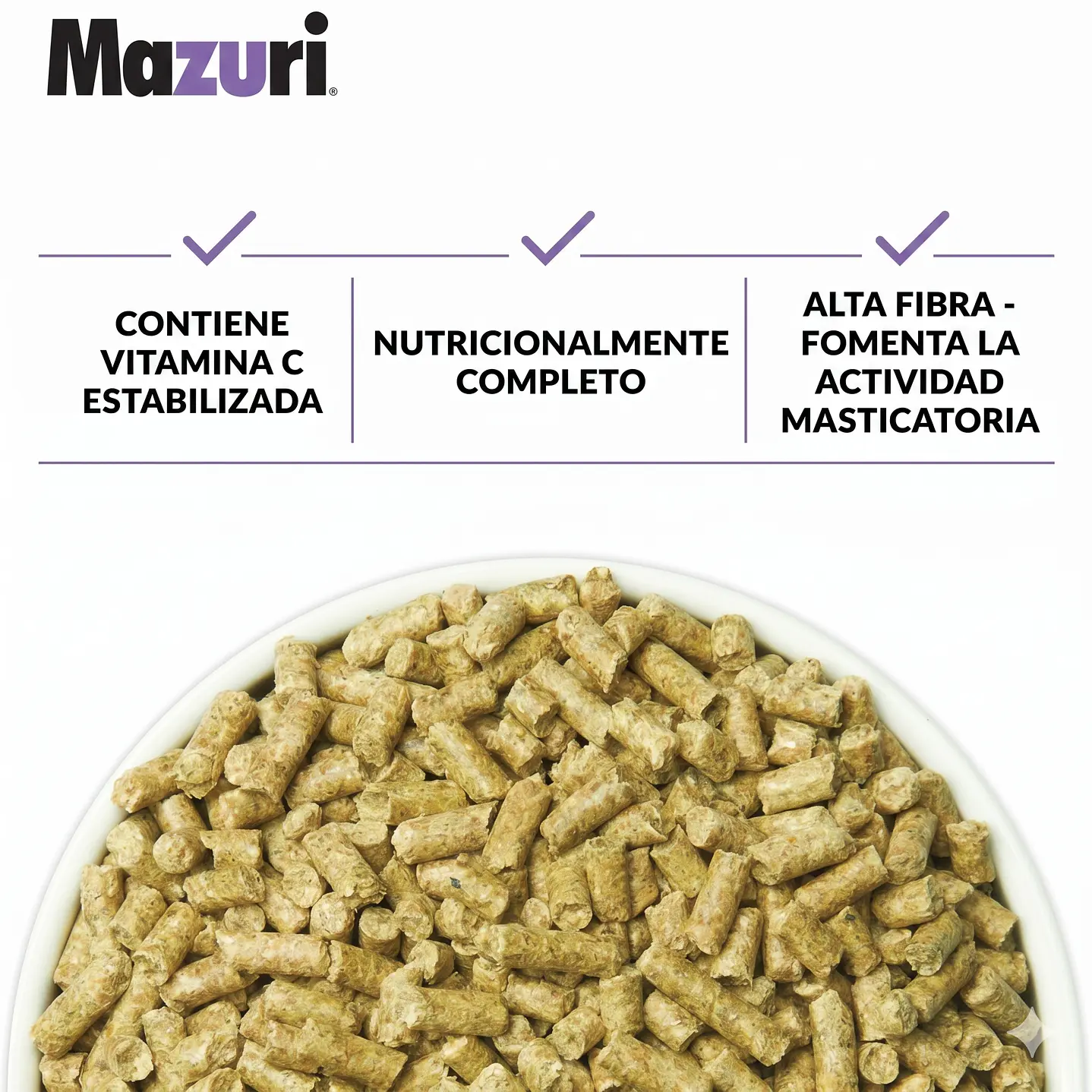 Alimento pellet Mazuri Cuy  6