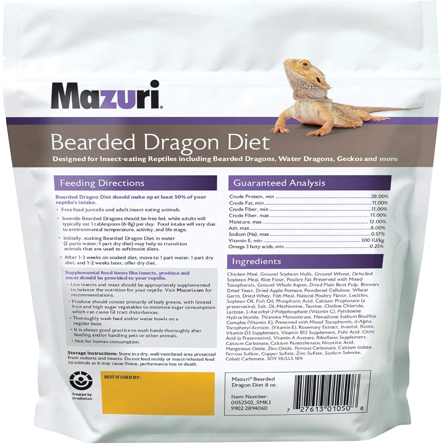 Mazuri para Dragon barbudo 3
