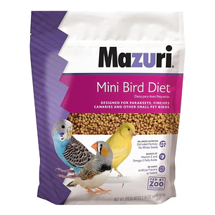 Mazuri Small Mini Bird Diet