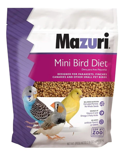 Mazuri Small Mini Bird Diet