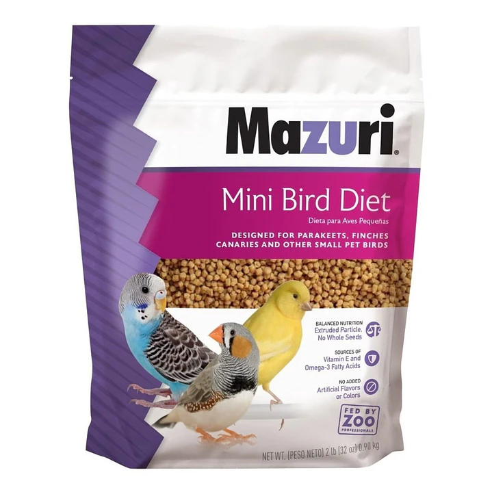 Mazuri Small Mini Bird Diet 1