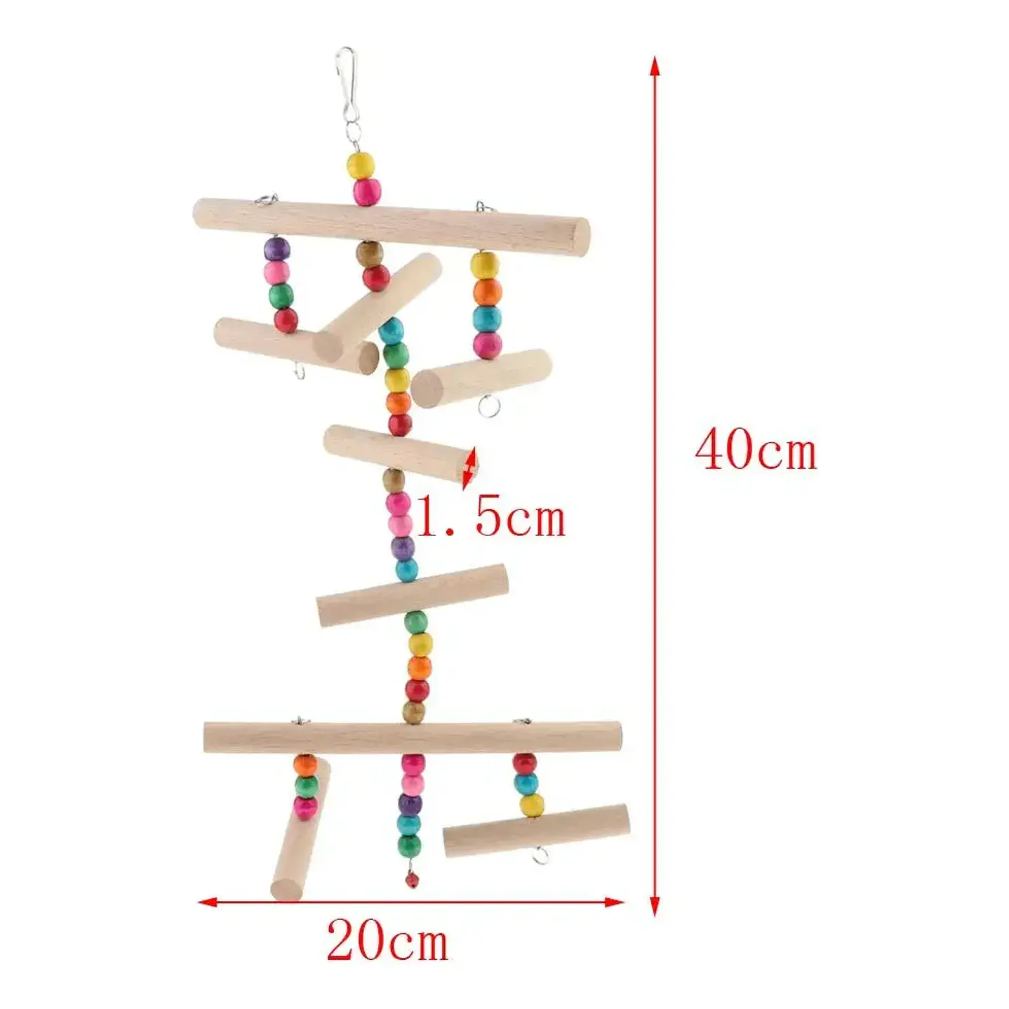 Columpio trepador para aves 2
