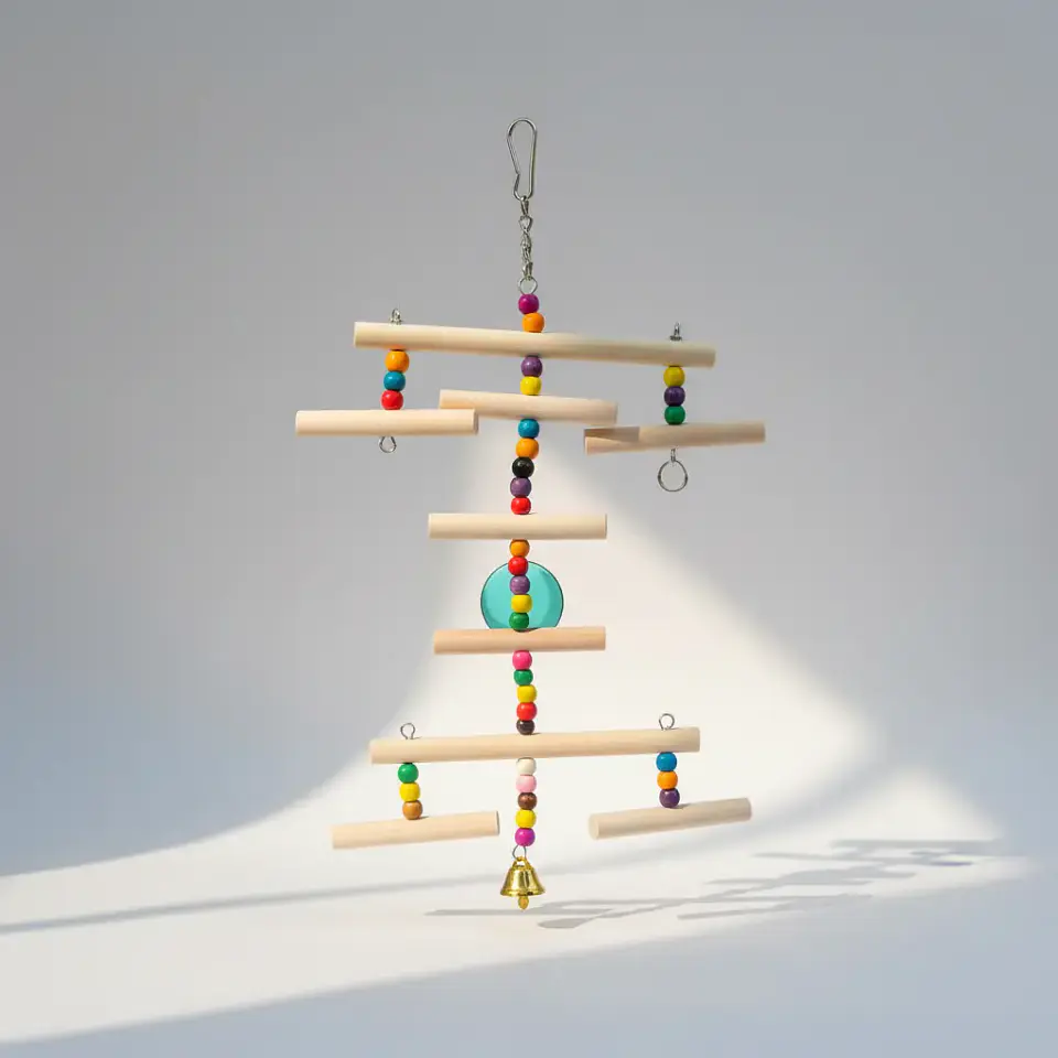 Columpio trepador para aves 3