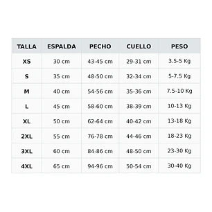 Ropa Postoperatoria Mascota Wonder Body
