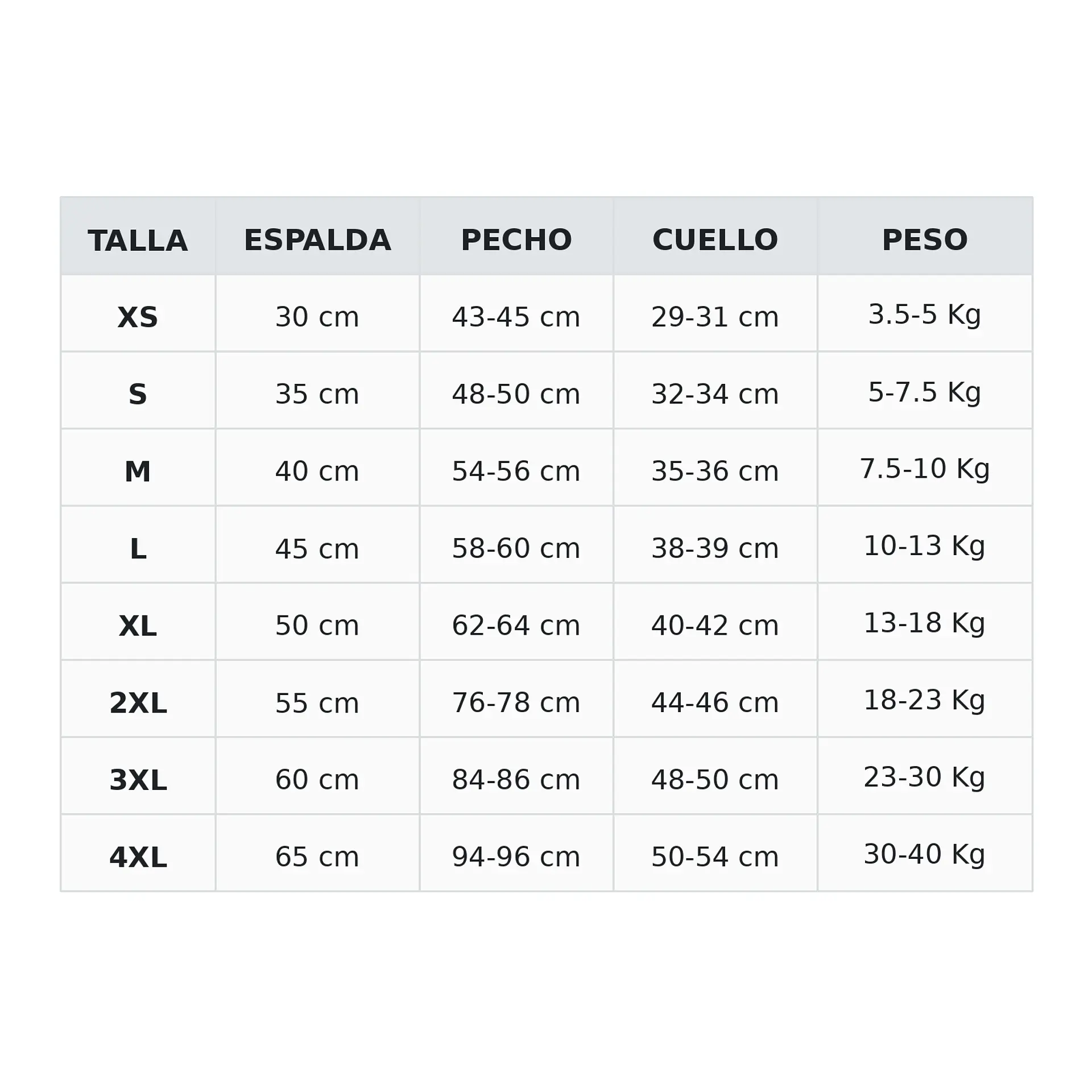 Ropa Postoperatoria Mascota Wonder Body 2