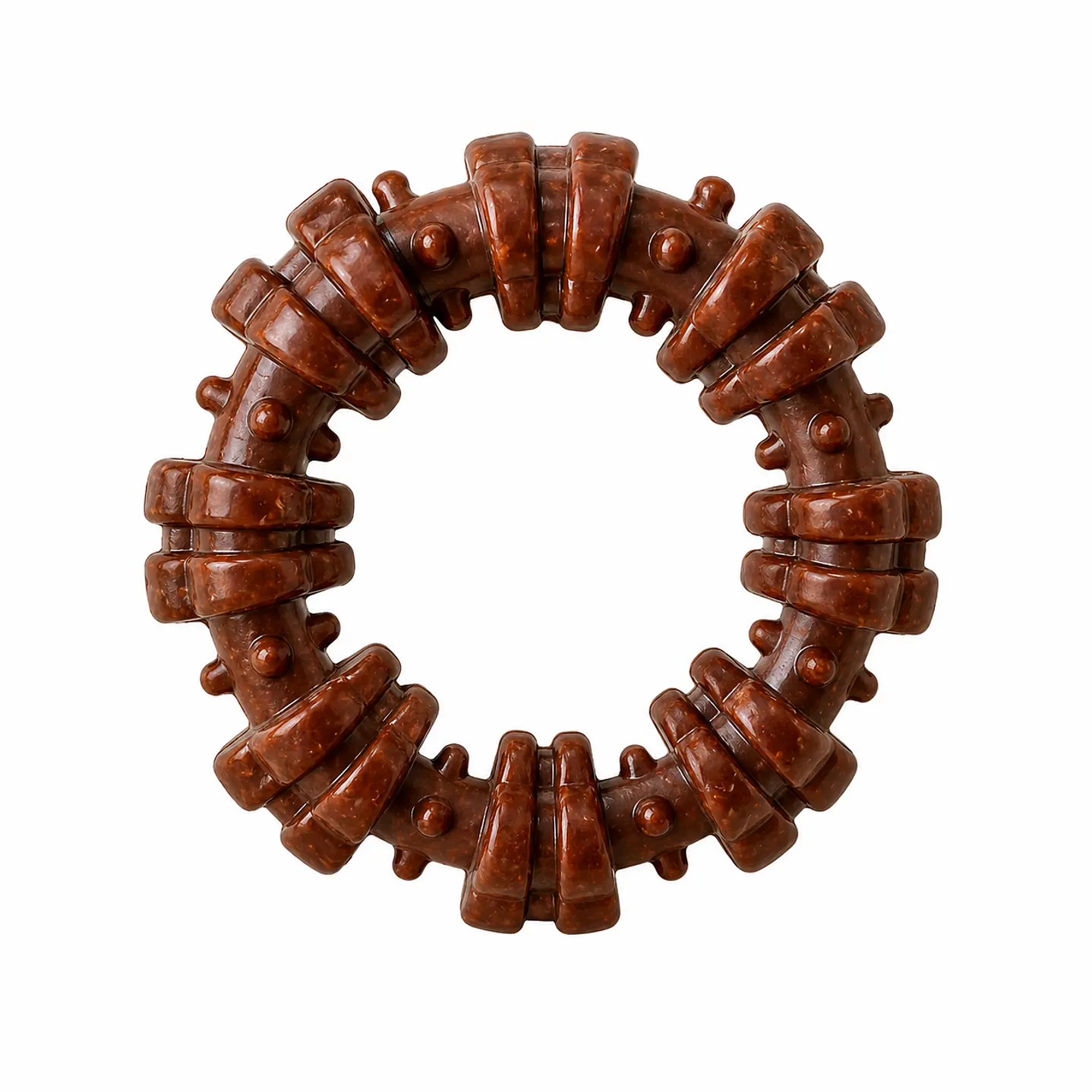 Set 2 mordedores para perro Stay Wild Bambú resistente 3