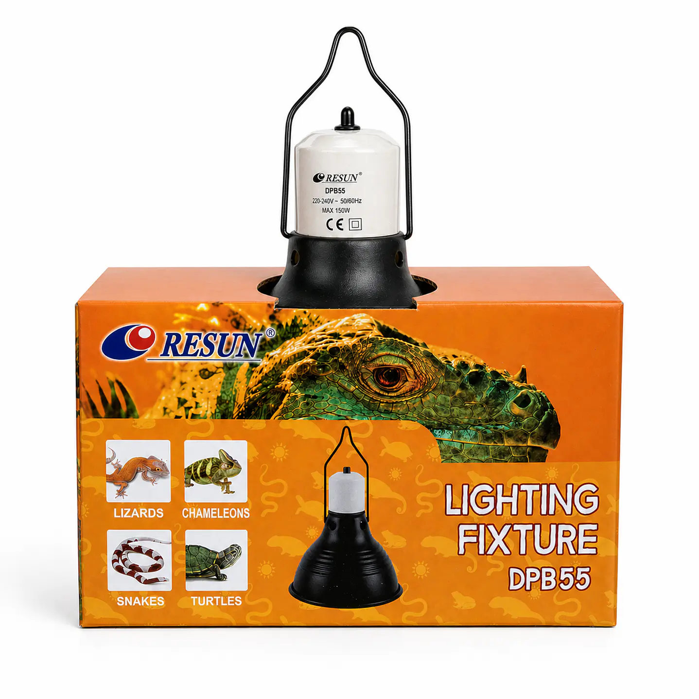 Lampara para reptiles Resun 14x10 cm 1