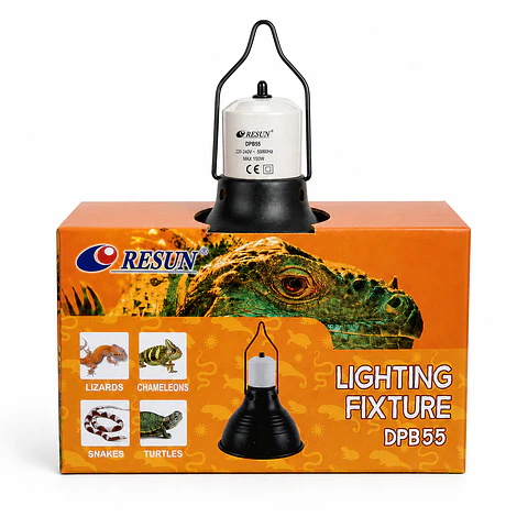 Lampara para reptiles Resun 14x10 cm