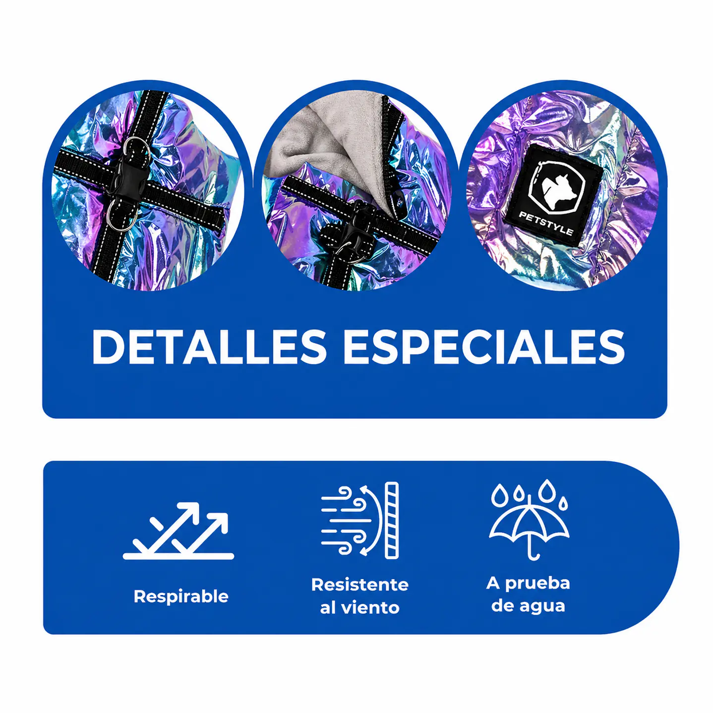 Parka Galaxy para Perro 2