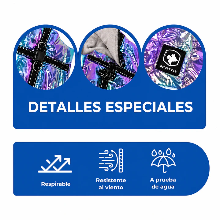 Parka Galaxy para Perro 2