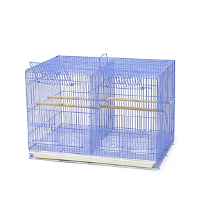 Jaula criadora para aves con separador – 60 x 41 x 40 cm