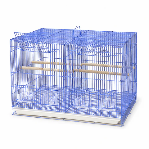 Jaula criadora para aves con separador – 60 x 41 x 40 cm