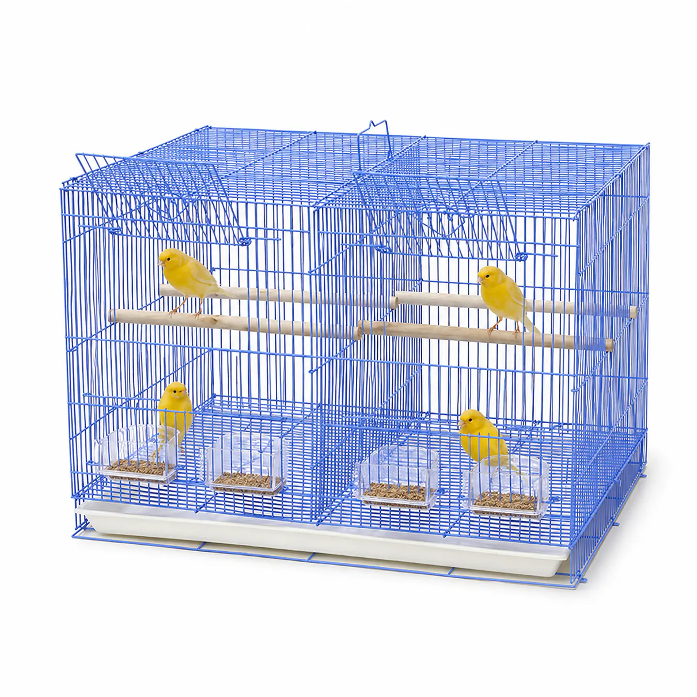 Jaula criadora para aves con separador – 60 x 41 x 40 cm 5