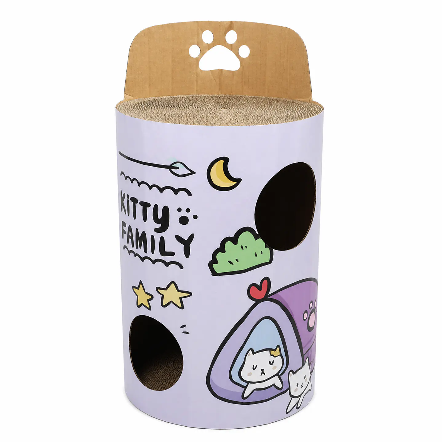 Rascador de cartón 3 pisos 6