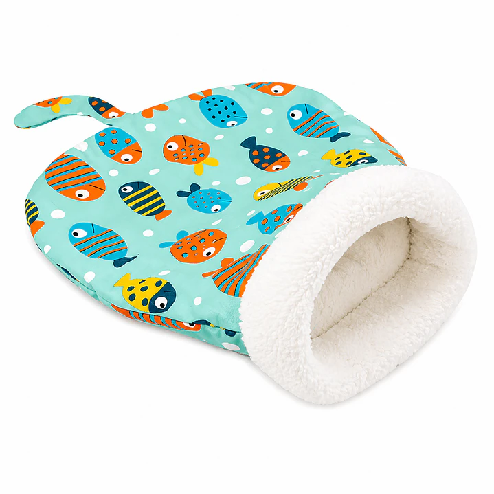 Saco cama para gato y mascotas pequeñas – Interior chiporro 3