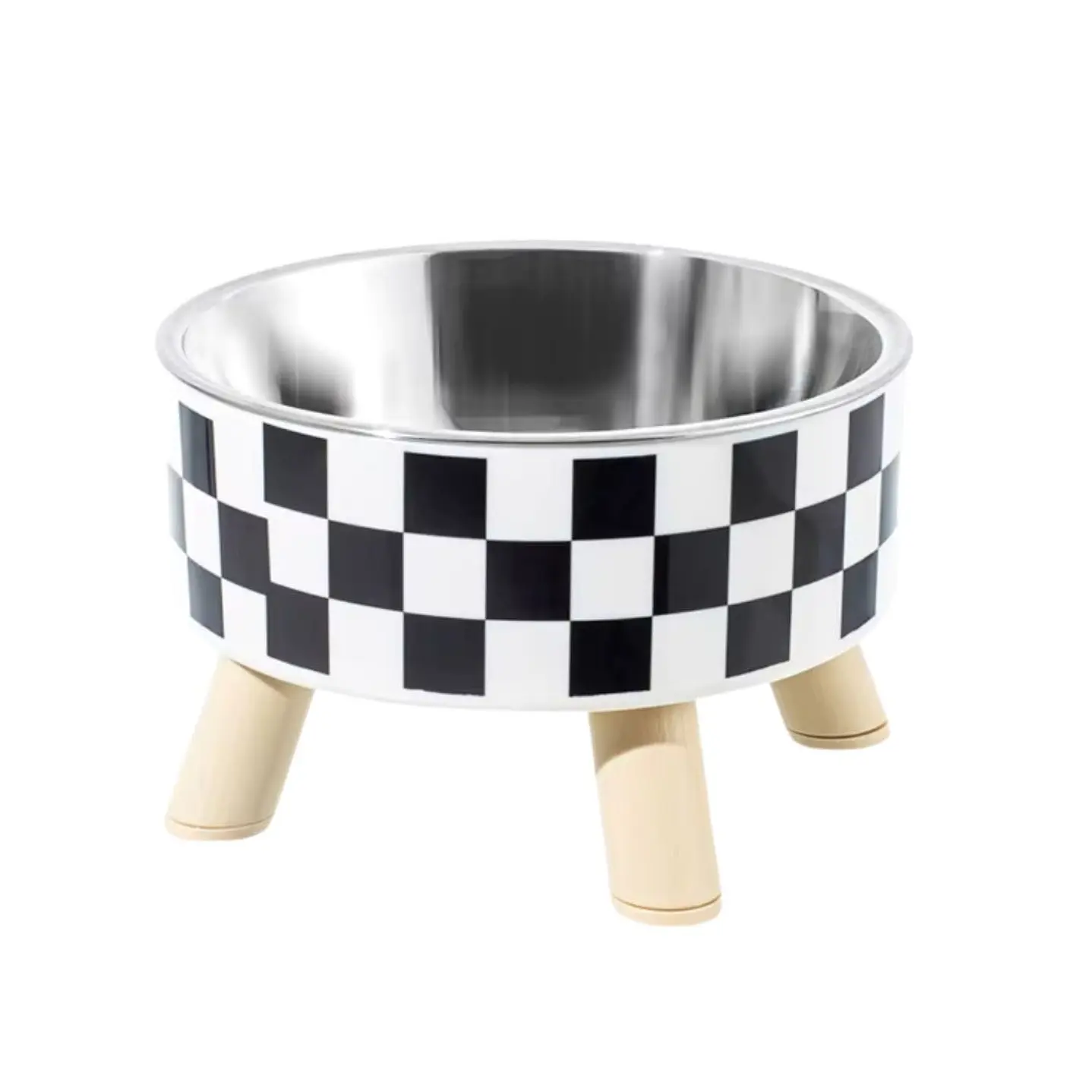 Plato elevado para gato – Acero inoxidable 450 ml 1