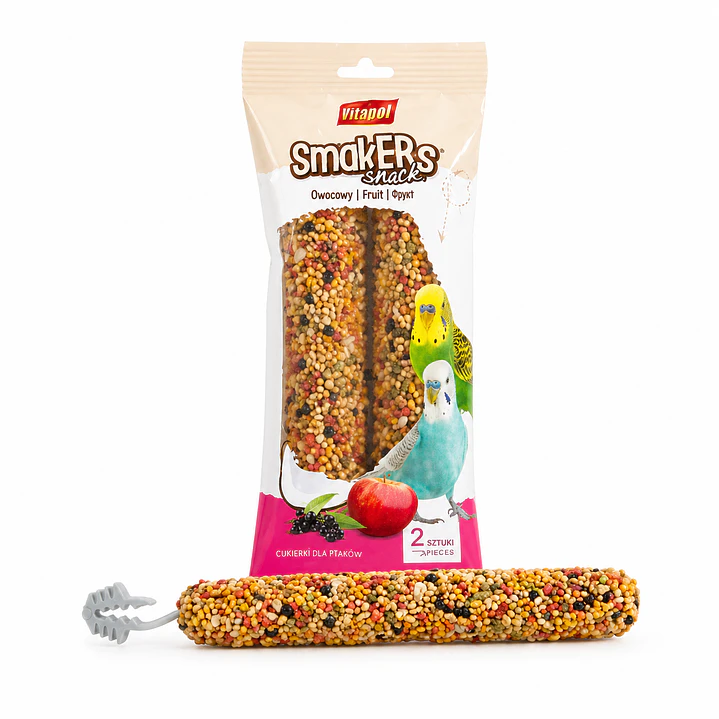 Smakers en bolsa para catitas – Fruta 90 g / 2 piezas 1