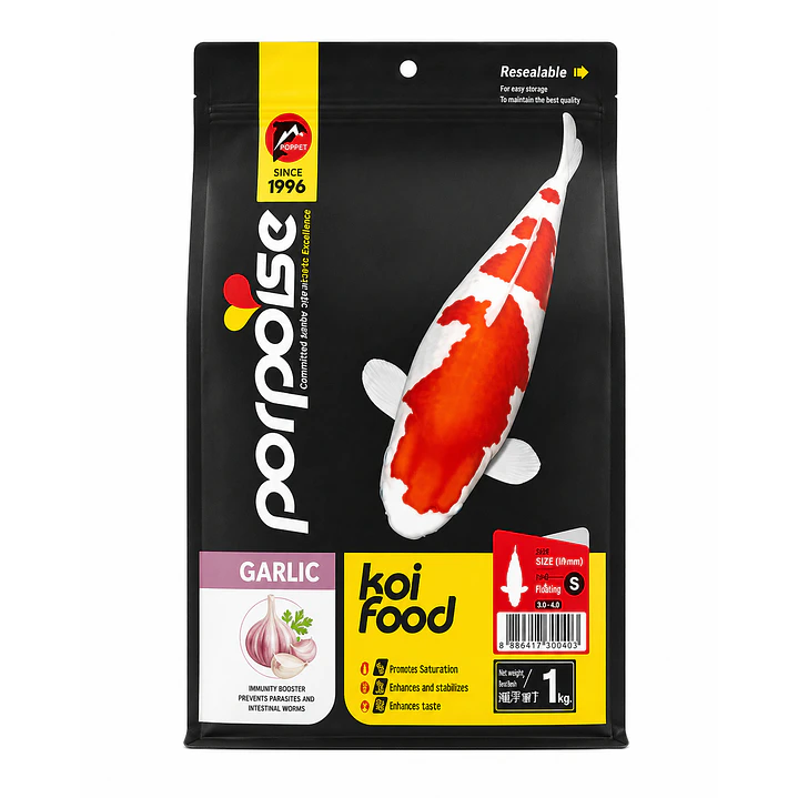 Alimento Koi Granulado 1 kg con ajo S 1