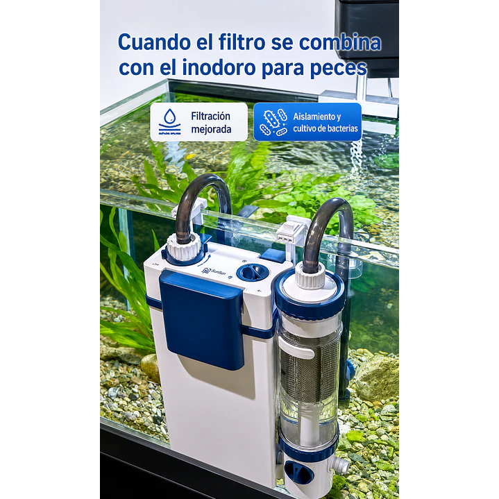 Filtro Mochila con juntador de residuos  6