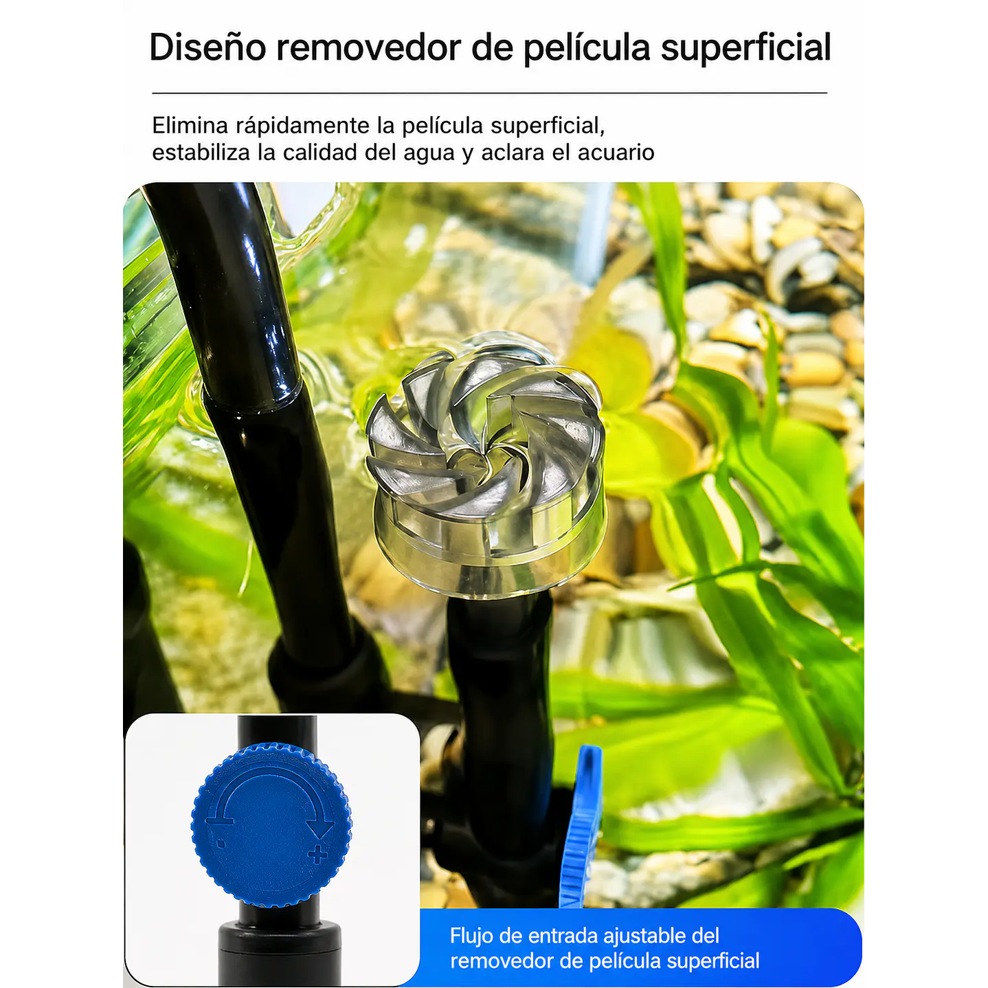 Filtro Mochila con juntador de residuos  8
