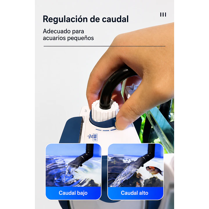 Filtro Mochila con juntador de residuos  9