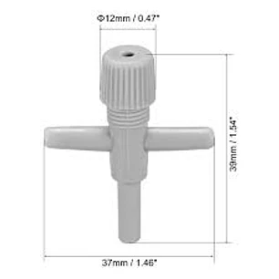 Llave de paso T 