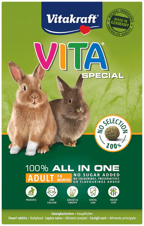 VITAKRAFT VITA SPECIAL CONEJOS