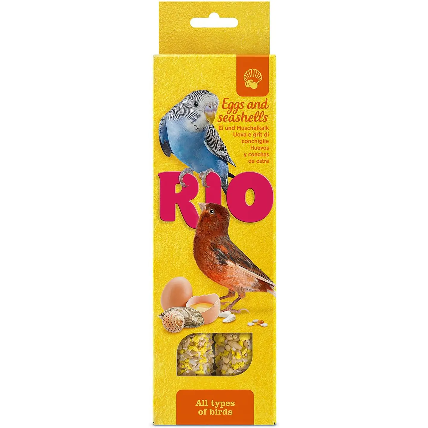 RIO Barritas con Huevos y Conchas de Ostra para Aves 1