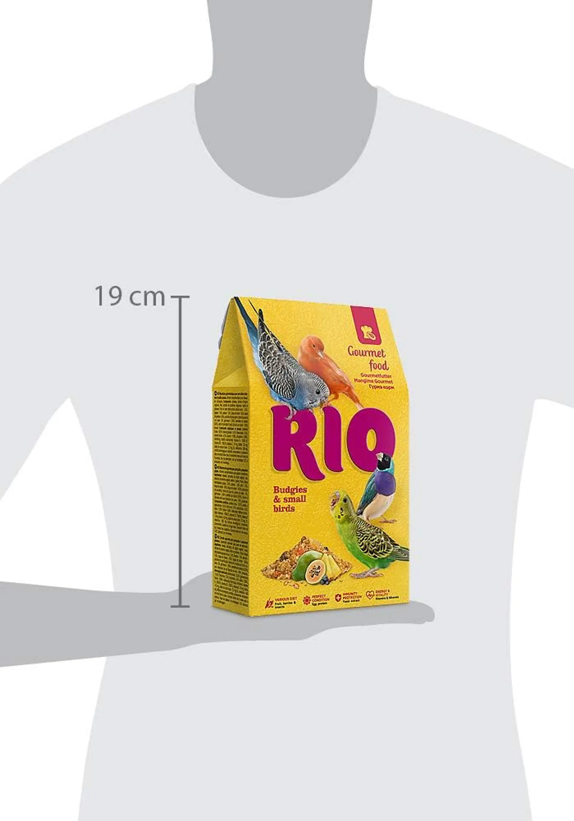 RIO Gourmet para Periquitos y Aves Pequeñas – 250 g 4