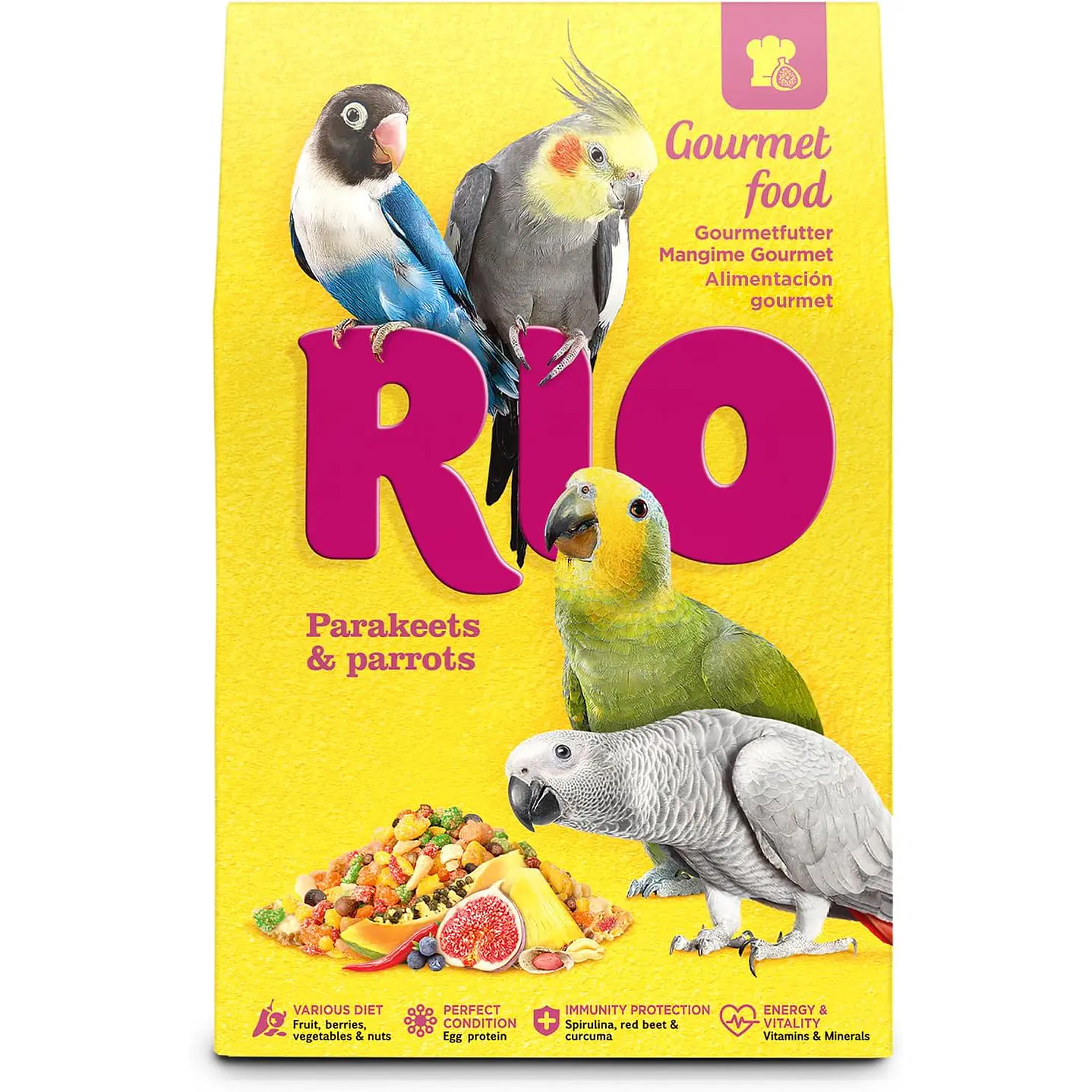 RIO Gourmet para Cotorras y Loros – 250 g 1