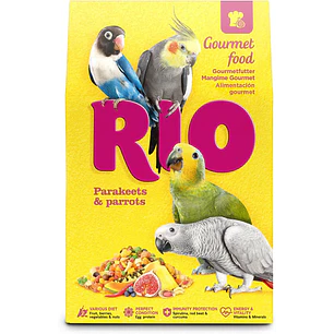 RIO Gourmet para Cotorras y Loros – 250 g