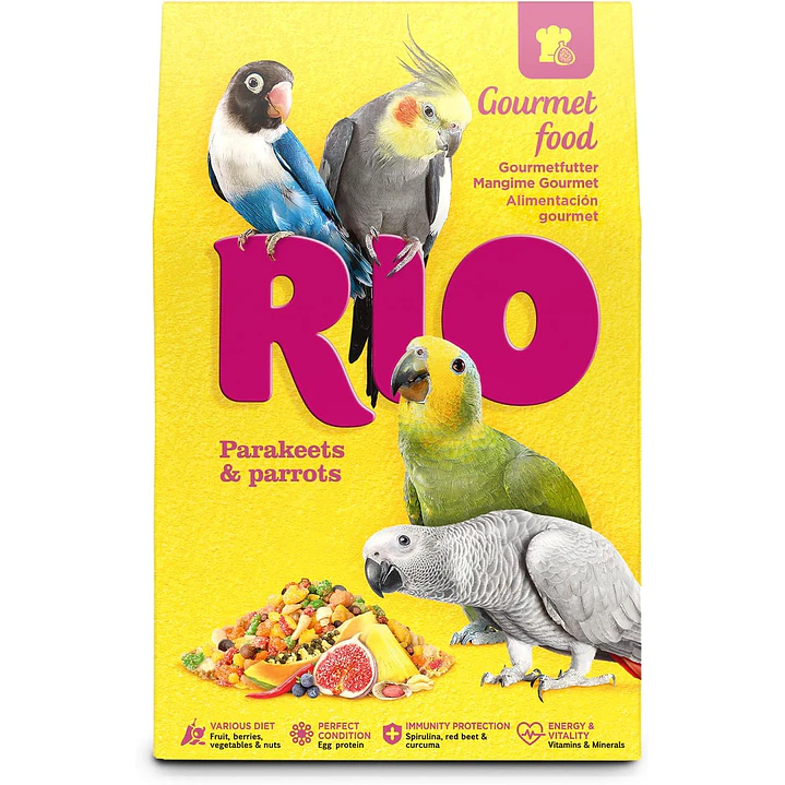 RIO Gourmet para Cotorras y Loros – 250 g 1