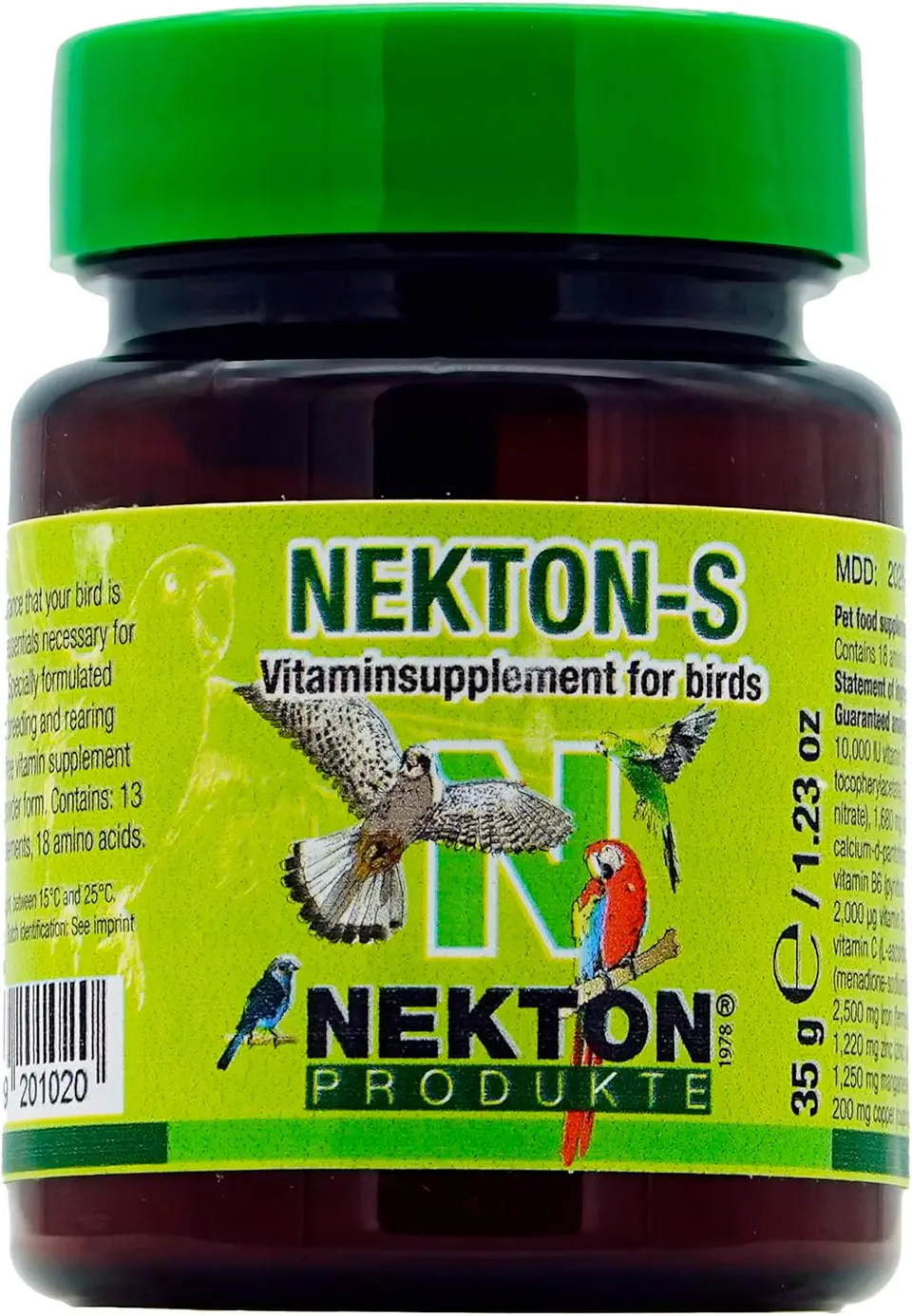 NEKTON-S Multivitamínico para Aves – 35 g 1