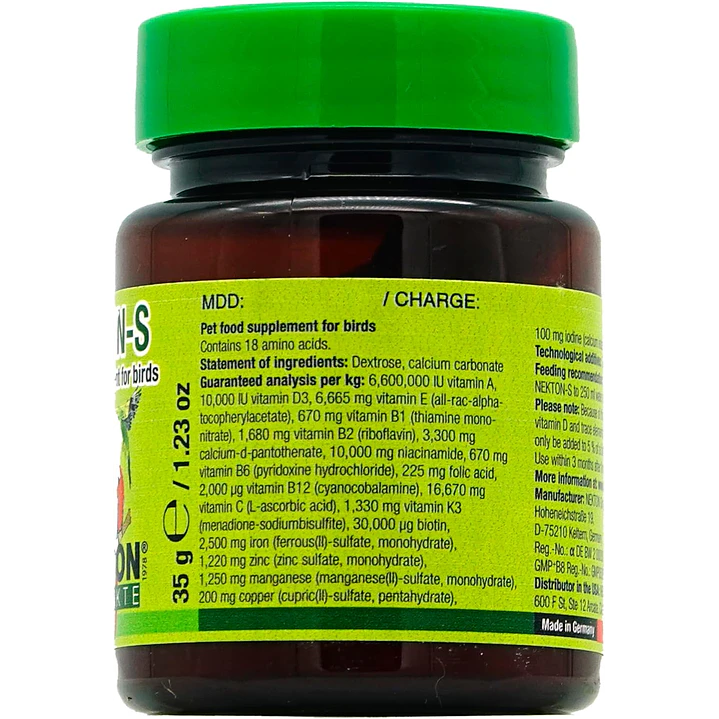 NEKTON-S Multivitamínico para Aves – 35 g 2