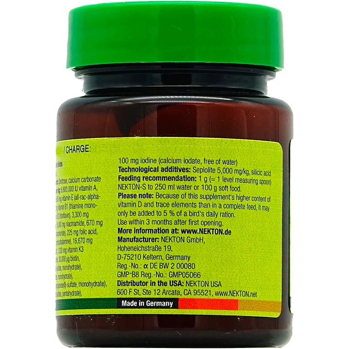 NEKTON-S Multivitamínico para Aves – 35 g 3