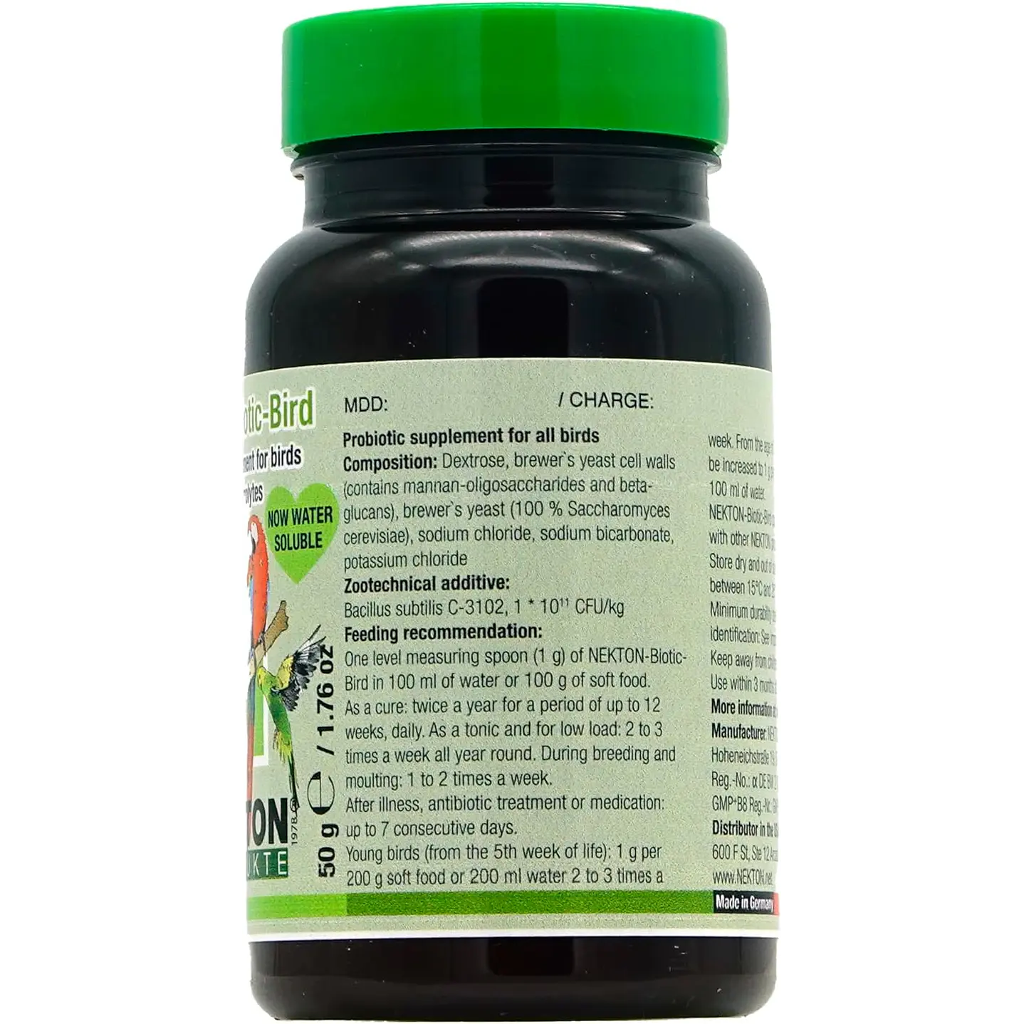 NEKTON-Biotic Probiótico para Aves – 50 g 2