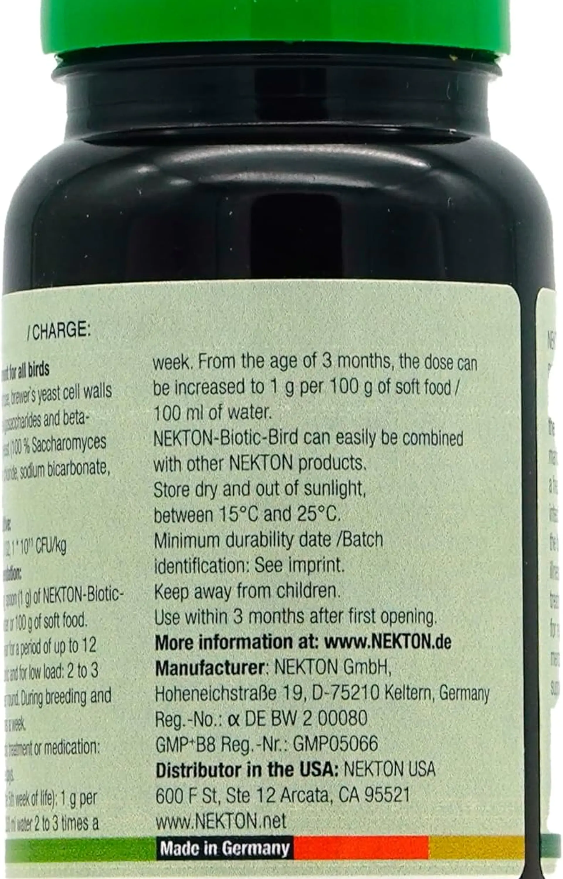 NEKTON-Biotic Probiótico para Aves – 50 g 4