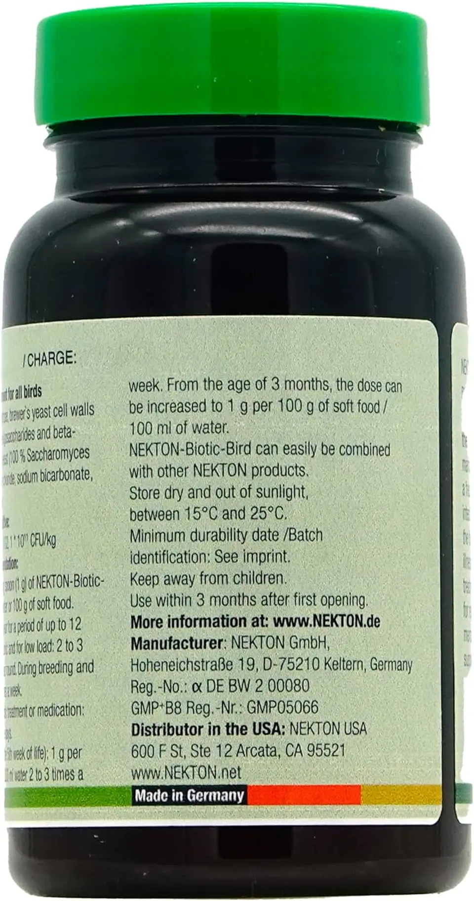 NEKTON-Biotic Probiótico para Aves – 50 g 4